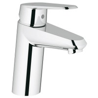 Immagine di Grohe EURODISC COSMOPOLITAN miscelatore monocomando H.16 cm, per lavabo, con limitatore di portata, senza scarico, finitura cromo 3246920E