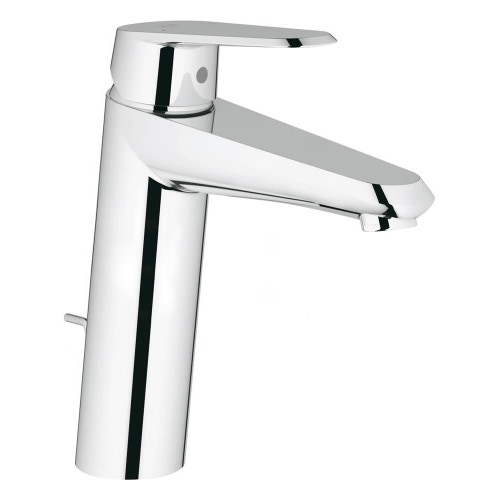 Immagine di Grohe EURODISC COSMOPOLITAN miscelatore monocomando H.18 cm, per lavabo, con scarico, finitura cromo 23448002