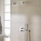 Immagine di Grohe Grohtherm 3000 Cosmopolitan Set Doccia Rainshower® Cosmopolitan 310 finitura cromo 34630000
