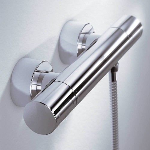 Immagine di Grohe Grohtherm 3000 Cosmo Miscelatore Termostatico per Doccia finitura cromo 34274000
