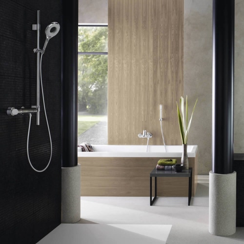 Immagine di Grohe Grohtherm 3000 Cosmo Miscelatore Termostatico per Doccia finitura cromo 34274000