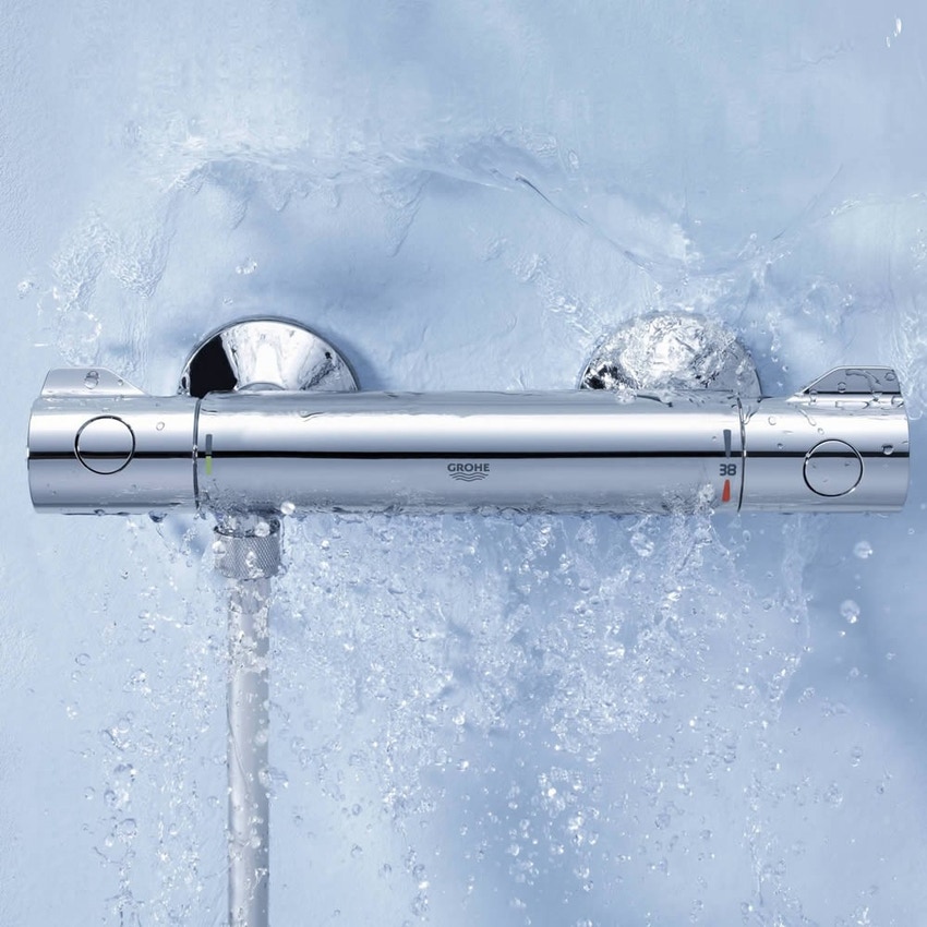 Immagine di Grohe GROHTHERM 800 termostatico per doccia, finitura cromo 34558000
