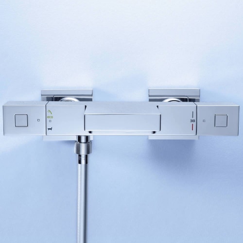 Immagine di Grohe GROHTHERM CUBE termostatico per vasca, finitura cromo 34497000