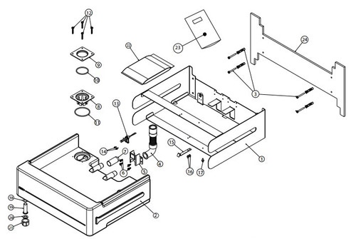 Immagine di Beretta Kit cassetto neutralizzatore raccogli condensa 20102924