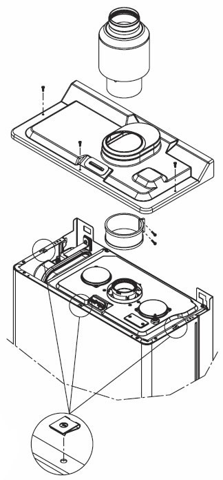 Immagine di Beretta kit installazione a cielo aperto 20011639