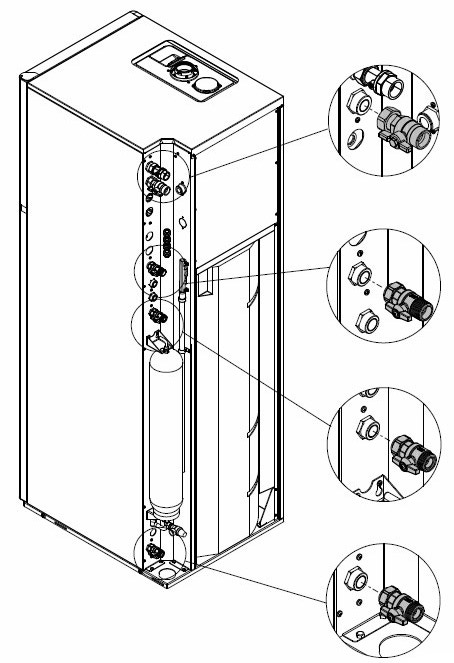 Immagine di Beretta kit rubinetti intercettazione impianto riscaldamento e sanitario 20084750