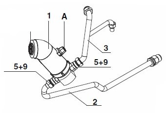 Immagine di Beretta kit ricircolo sanitario con circolatore 20084991