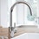 Immagine di Grohe Concetto Miscelatore Monocomando Lavello con Mosseur Estraibile finitura cromo 32663001