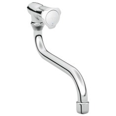 Immagine di Grohe Adria Rubinetto di erogazione a muro da 1/2" finitura cromo 30484001