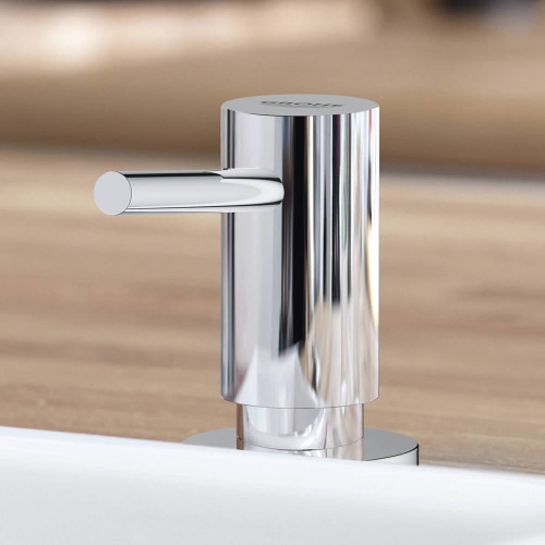 Immagine di Grohe COSMOPOLITAN dispenser per sapone liquido, capacità 500 ml, finitura cromo 40535000