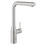 Immagine di Grohe Essence New miscelatore monocomando Lavello, bocca alta, raggio di rotazione di 360°, pratica doccetta estraibile in metallo, finitura opaca 30270DC0