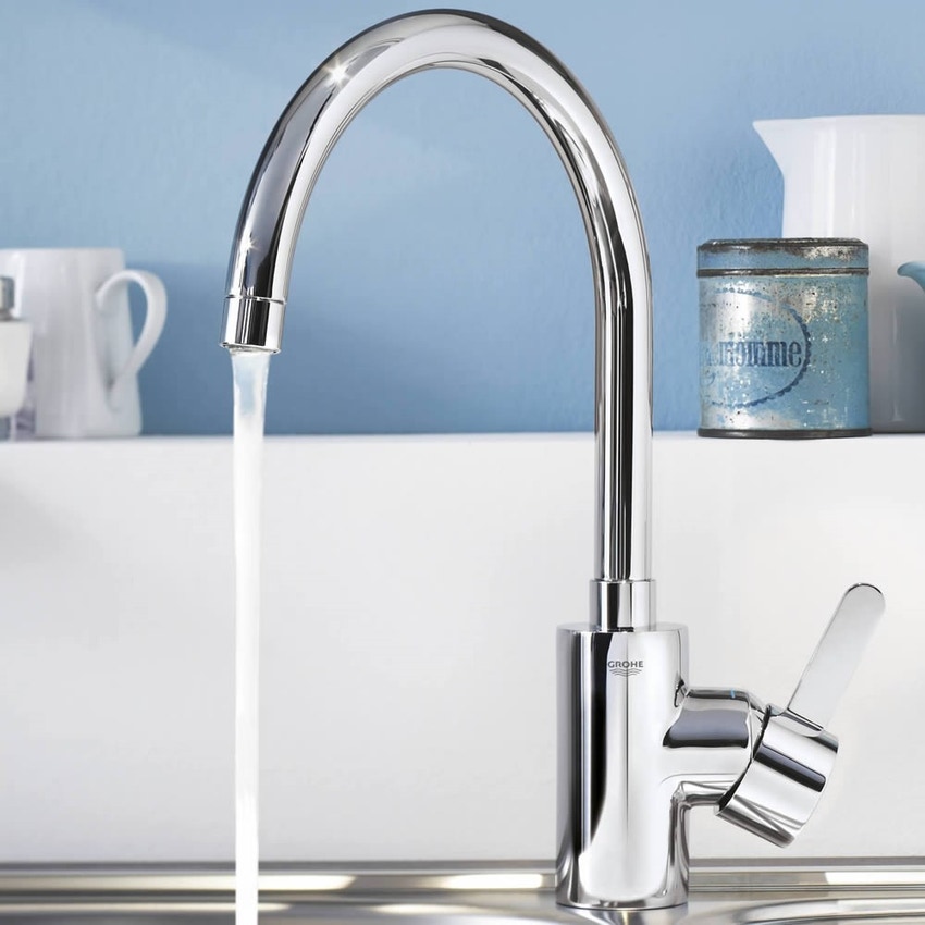 Immagine di Grohe Eurosmart Cosmopolitan Miscelatore Monocomando Lavello finitura cromo 32843000