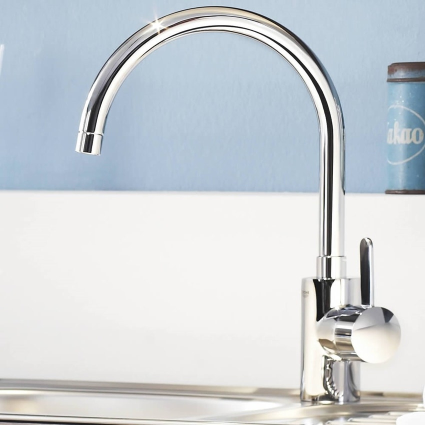 Immagine di Grohe Eurosmart Cosmopolitan Miscelatore Monocomando Lavello finitura cromo 32843000