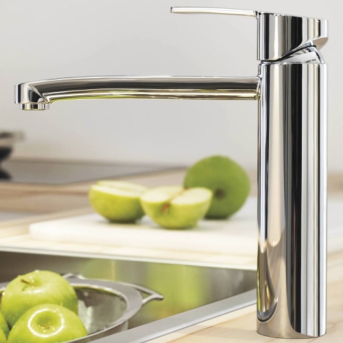 MISCELATORE LAVELLO GROHE EUROSTYLE COSMOPOLITAN CROMO BOCCA ALTA AD ARCO  33975004