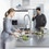 Immagine di Grohe K7 miscelatore monocomando H.67 cm per lavello, con doccetta professionale, finitura cromo 32950000