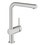 Immagine di Grohe MINTA miscelatore monocomando H.33 cm per lavello, con bocca girevole, finitura satinato super steel 30274DC0