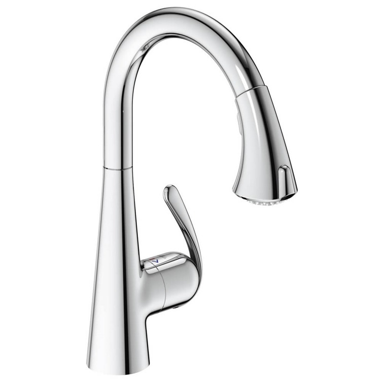 Miscelatore Lavabo Con Doccetta Estraibile Grohe.Grohe 32294001 Zedra Miscelatore Monocomando Per Lavello Con Doccetta Estraibile Finitura Cromo Prezzi E Offerte Su Tavolla Com