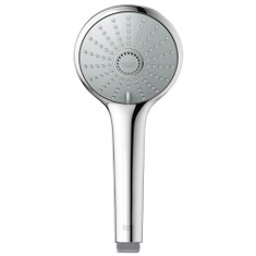 Immagine di Grohe EUPHORIA 110 MASSAGE manopola doccia a 3 getti, senza limitatore di portata, con sistema anticalcare e di fissaggio universale, finitura cromo 27221000