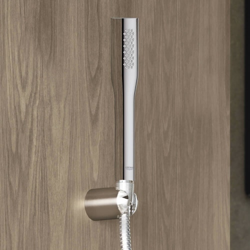 Immagine di Grohe EUPHORIA COSMOPOLITAN STICK manopola doccia, con portata limitata, finitura cromo 27400000