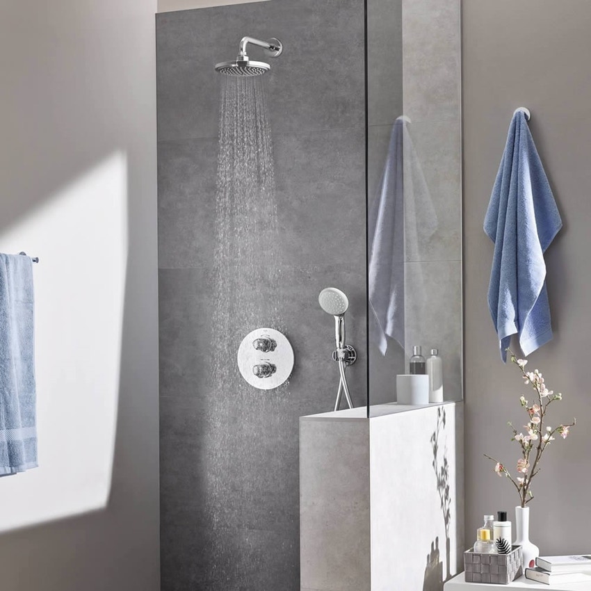 Immagine di Grohe New Tempesta 100 Manopola Doccia a 2 Getti 27597000