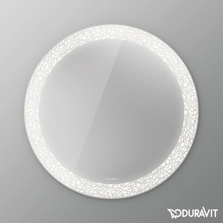 Immagine di Duravit HAPPY D.2 PLUS specchio con illuminazione organic, versione "Sensor", 90 cm HP7481G0000