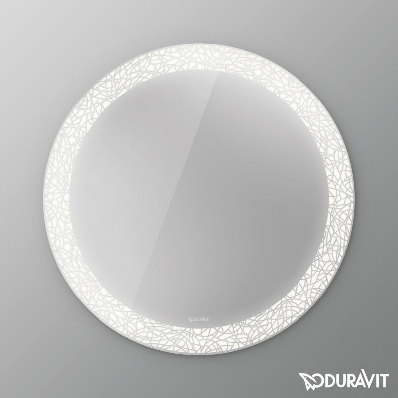 Immagine di Duravit HAPPY D.2 PLUS specchio con illuminazione organic, versione "Sensor", 70 cm HP7480G0000