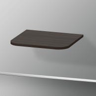 HAPPY D.2 PLUS piano di copertura per colonne basse, 40.3 cm, finitura noce spazzolato