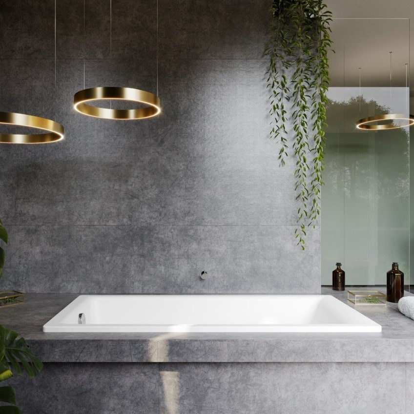 Immagine di Kaldewei PURO STAR vasca rettangolare L.160 P.70 cm, con predisposizione per montaggio maniglie, in acciaio smaltato, colore bianco alpino 258500010001