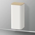 Immagine di Duravit HAPPY D.2 PLUS colonna bassa H.89.6 cm, cerniera a sinistra, colore bianco Nordic finitura opaco HP1260L3939