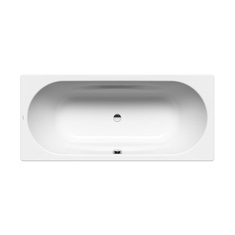 Immagine di Kaldewei VAIO DUO vasca rettangolare L.180 P.80 cm, in acciaio smaltato, colore bianco alpino 233000010001