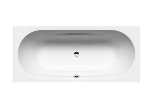 Immagine di Kaldewei VAIO DUO vasca rettangolare L.180 P.80 cm, in acciaio smaltato, colore bianco alpino 233000010001