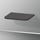Duravit HAPPY D.2 PLUS piano di copertura per colonne basse, 40.3 cm, colore grigio grafite finitura opaco HP030008080