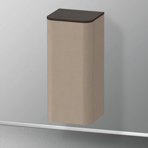 Immagine di Duravit HAPPY D.2 PLUS colonna bassa H.89.6 cm, cerniera a destra, finitura lino HP1260R7575