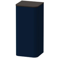 Immagine di Duravit HAPPY D.2 PLUS colonna bassa H.89.6 cm, cerniera a destra, colore blu notte finitura opaco HP1260R9898