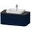 Immagine di Duravit HAPPY D.2 PLUS base sottolavabo sospesa 100 cm per consolle, 2 cassetti, cassetto superiore con scasso per il sifone, colore blu notte finitura opaco HP496109898
