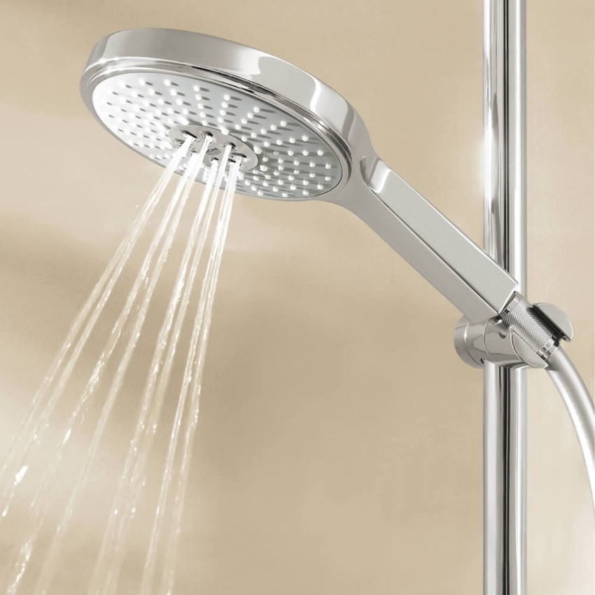 Immagine di Grohe Power&Soul® Cosmopolitan 160 Set asta doccia a 4 tipologie di getto combinabili finitura cromo 27744000