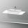 Duravit HAPPY D.2 PLUS consolle con un taglio per lavabo 100 cm, per basi sottolavabo con consolle, colore bianco finitura opaco HP031E03636