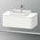 Immagine di Duravit HAPPY D.2 PLUS consolle con un taglio per lavabo 100 cm, per basi sottolavabo con consolle, colore bianco finitura opaco HP031E03636