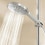 Immagine di Grohe Power&Soul® Cosmopolitan 160 Set asta doccia a 4 tipologie di getto combinabili finitura cromo 27744000