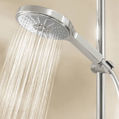 Immagine di Grohe Power&Soul® Cosmopolitan 160 Set asta doccia a 4 tipologie di getto combinabili finitura cromo 27744000