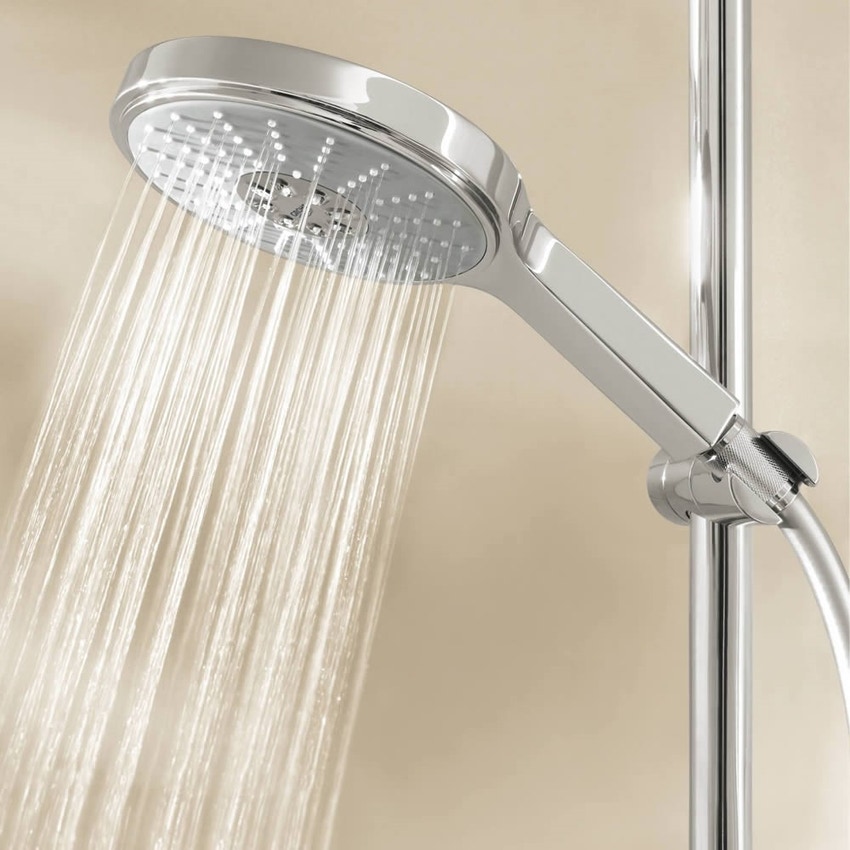 Immagine di Grohe Power&Soul® Cosmopolitan 160 Set asta doccia a 4 tipologie di getto combinabili finitura cromo 27744000