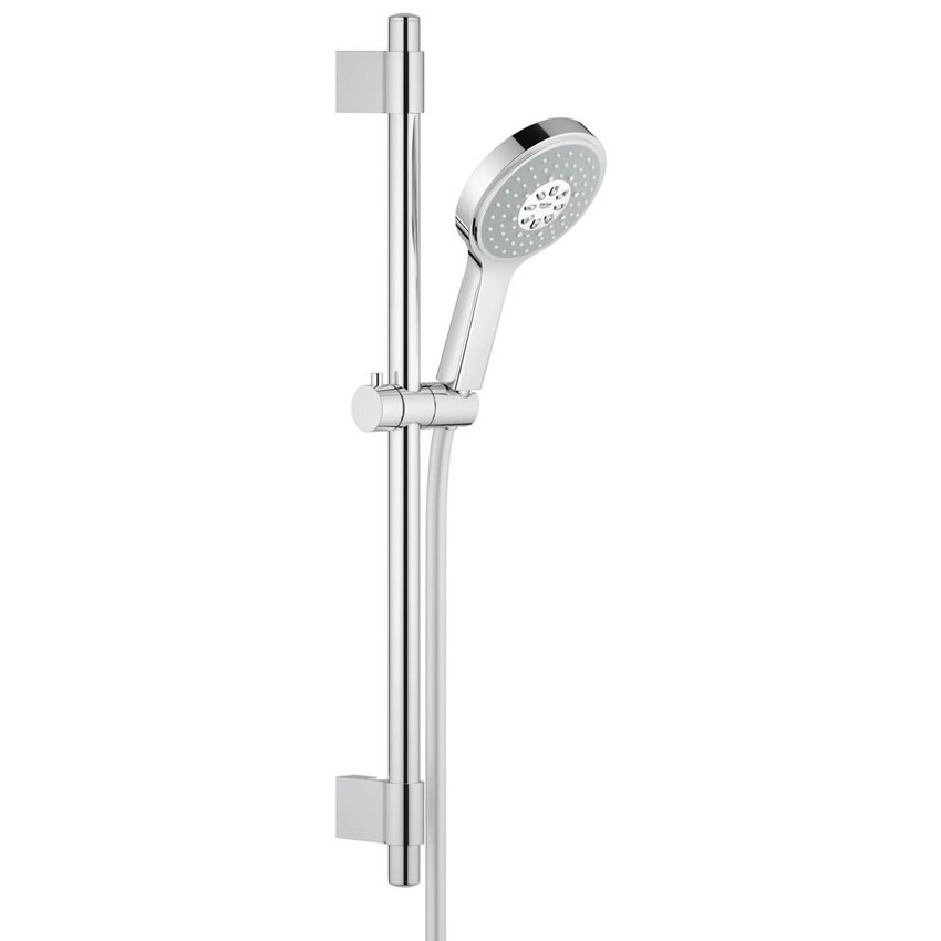Immagine di Grohe Power&Soul® Cosmopolitan 130 Set asta doccia a 4 tipologie di getto combinabili finitura cromo 27732000