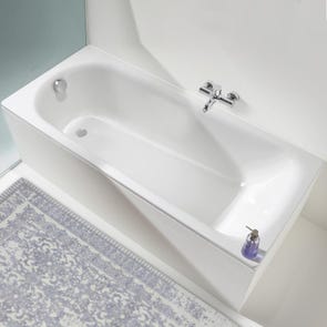 Immagine di Kaldewei SANIFORM PLUS vasca rettangolare in acciaio smaltato 170x70 cm, colore bianco 111800010001