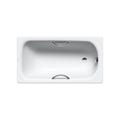 Immagine di Kaldewei SANIFORM PLUS STAR vasca rettangolare L.140 P.70 cm, in acciaio smaltato, con predisposizione per montaggio maniglie, colore bianco alpino 133000010001