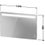 Immagine di Duravit LUV specchio con illuminazione 120 cm LU965900000