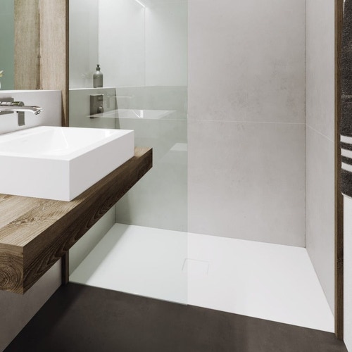 Immagine di Kaldewei CONOFLAT piatto doccia rettangolare L.90 P.75 cm, colore bianco alpino 466900010001