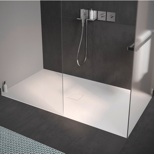 Immagine di Kaldewei CONOFLAT piatto doccia rettangolare L.100 P.90 cm, colore bianco alpino 465400010001