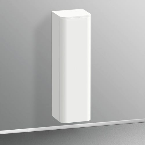 Immagine di Duravit HAPPY D.2 PLUS colonna bassa H.133.6 cm, cerniera a destra, colore bianco finitura opaco HP1261R3636