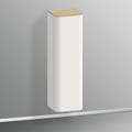 Immagine di Duravit HAPPY D.2 PLUS colonna bassa H.133.6 cm, cerniera a sinistra, colore bianco Nordic finitura opaco HP1261L3939