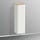 Duravit HAPPY D.2 PLUS colonna bassa H.133.6 cm, cerniera a sinistra, colore bianco Nordic finitura opaco HP1261L3939